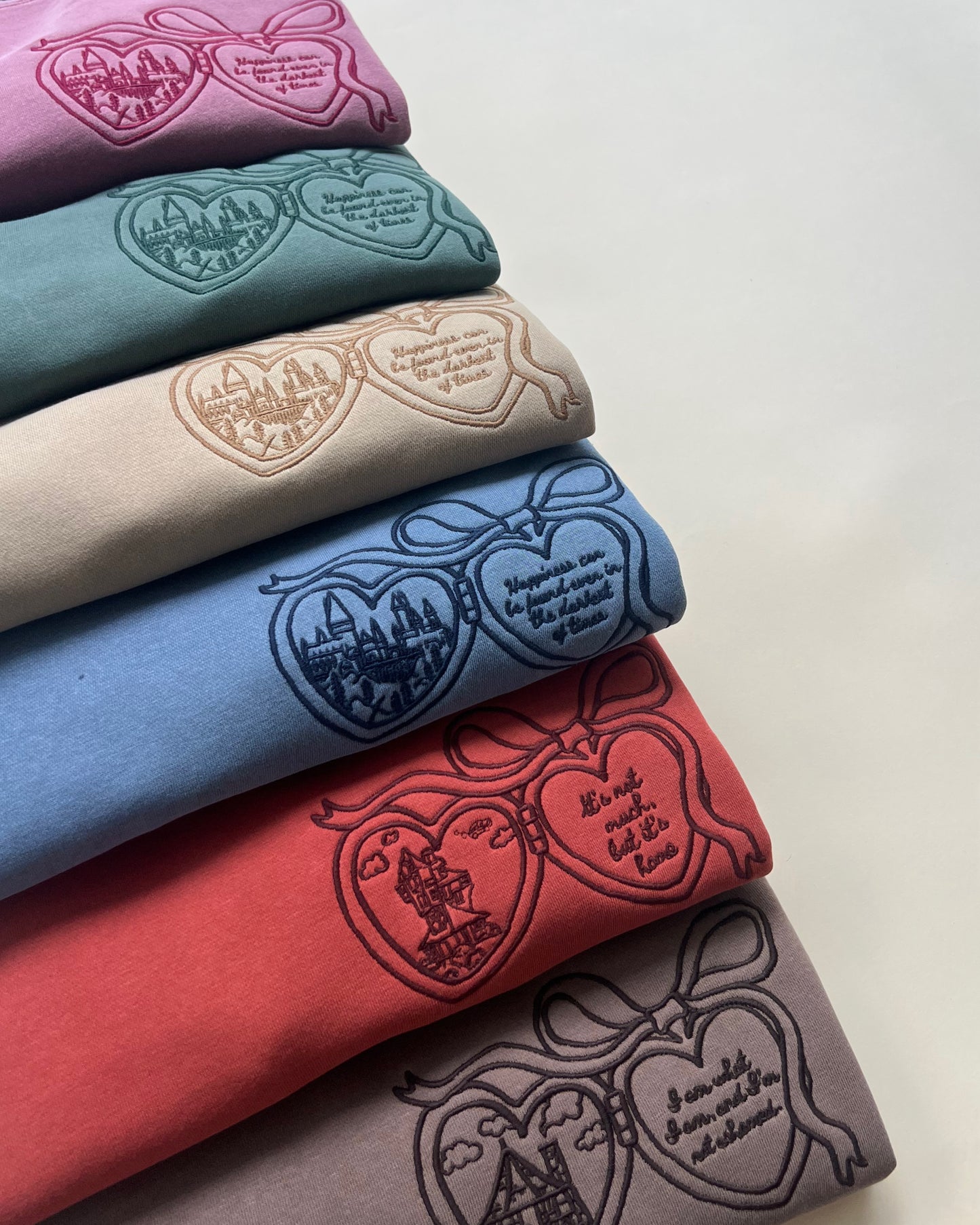 Hagrid’s Hut Locket Crewneck & Hoodie