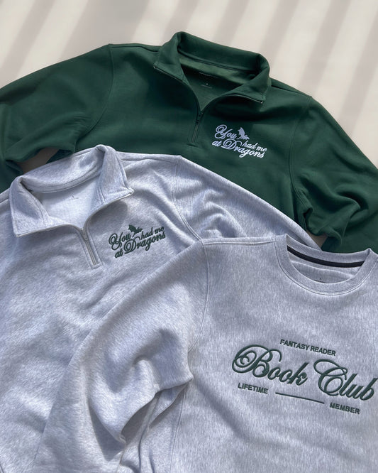 You had me at Dragons 1/4 Zip