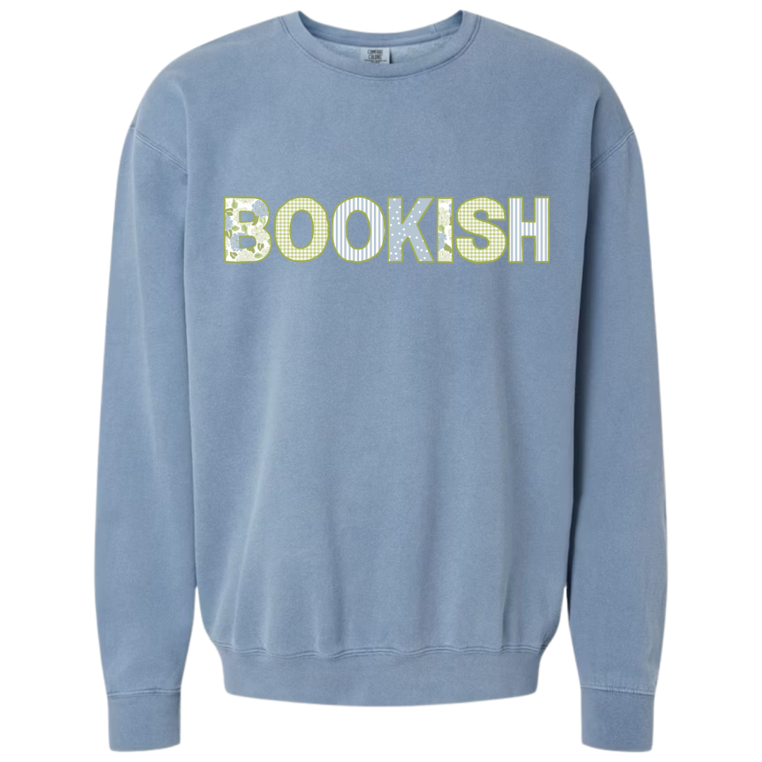 Printed Bookish Crewneck