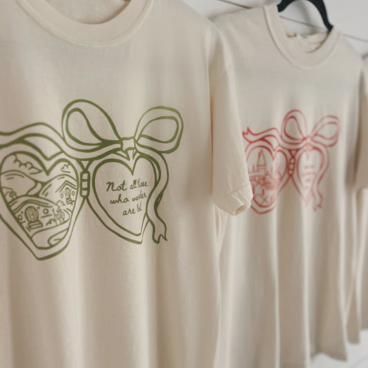 Printed FW Locket Tee