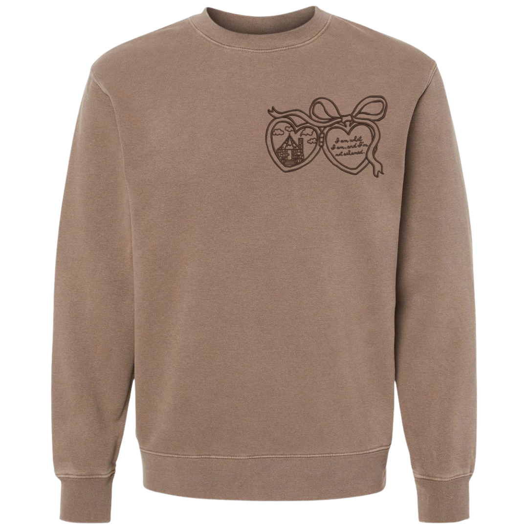 Hagrid’s Hut Locket Crewneck & Hoodie