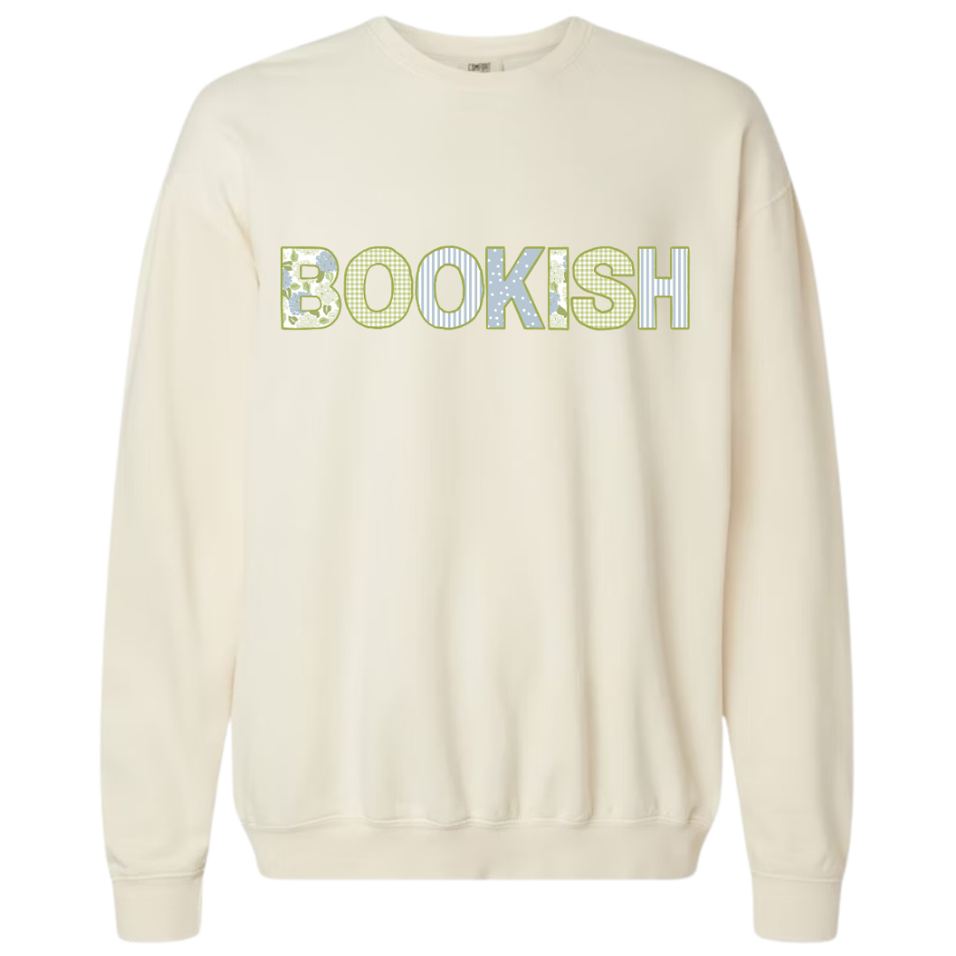 Printed Bookish Crewneck