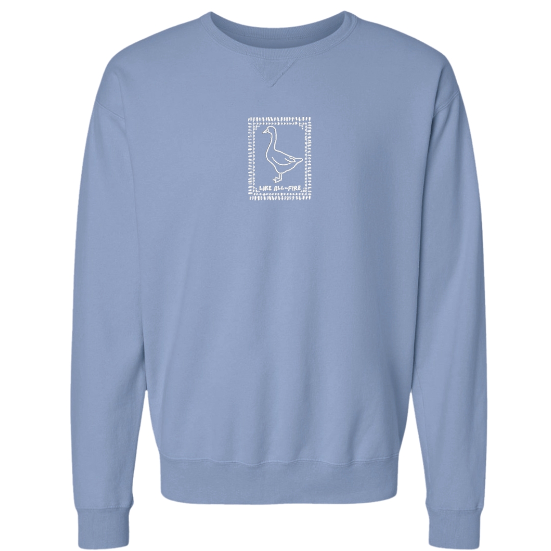 Embroidered Like All-Fire Crewneck