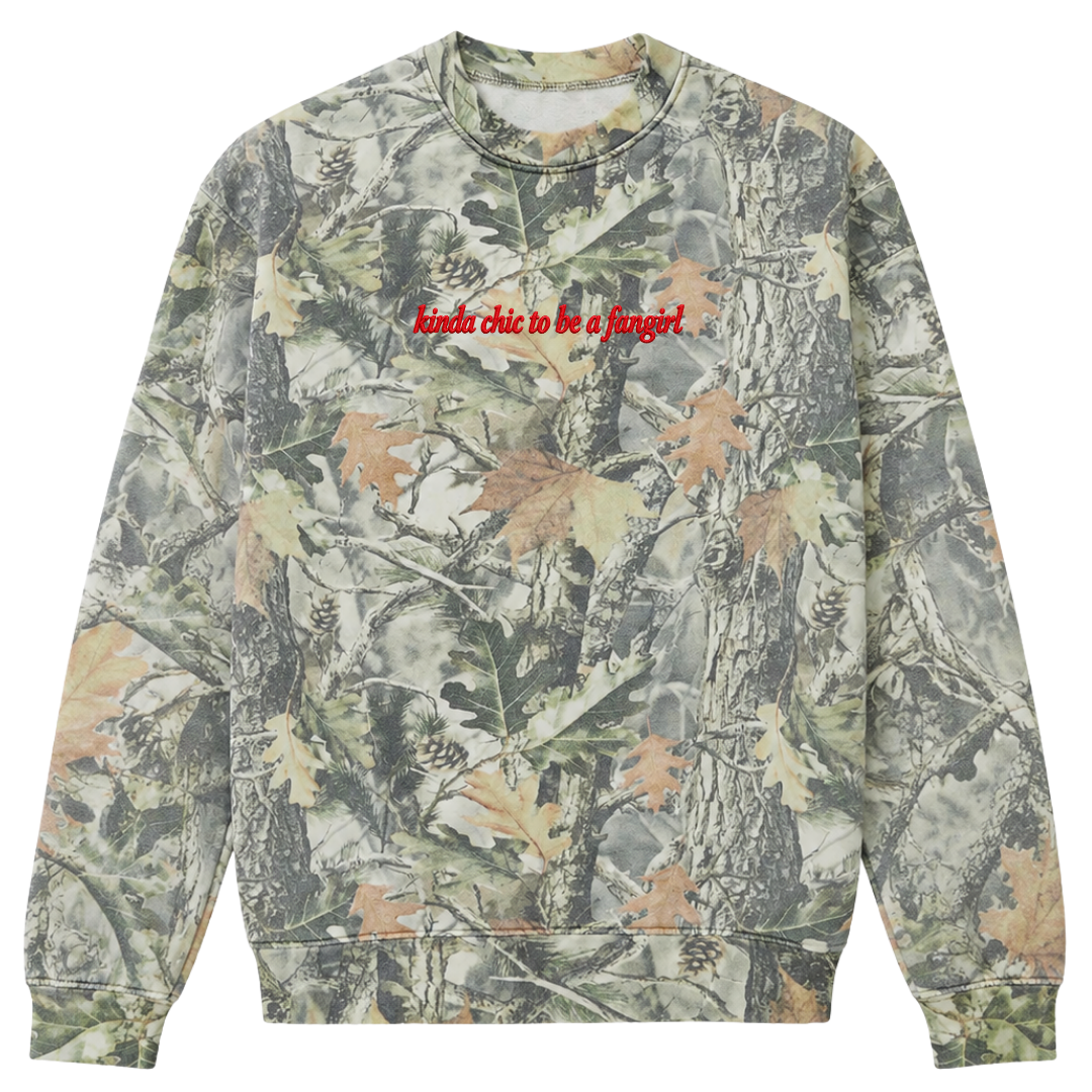 Camo Kinda Chic Crewneck