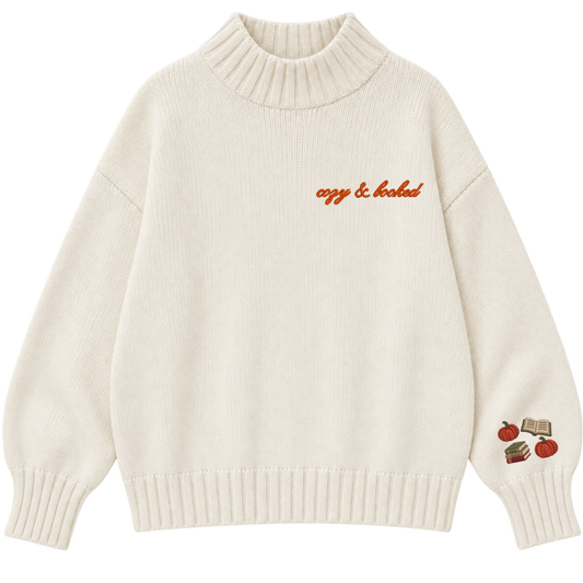 Rollneck Sweater Cozy & Booked