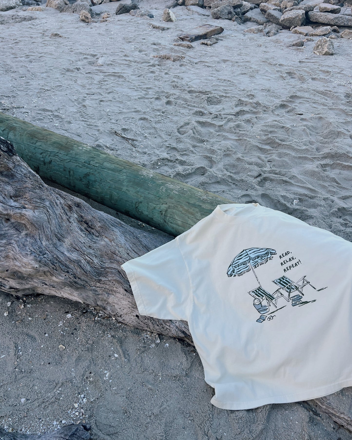 Read, Relax, Repeat! Boxy Tee
