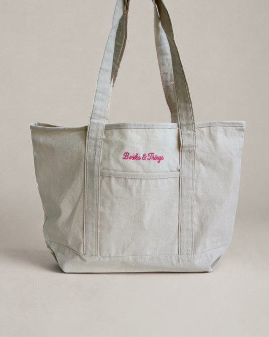 Books & Things Oversized Tote