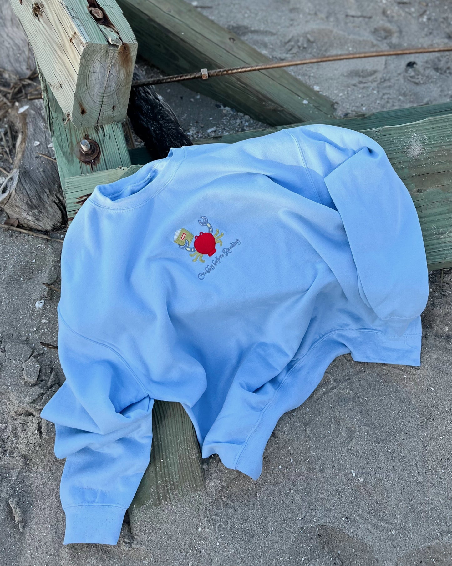 Crabby Before Reading Crewneck