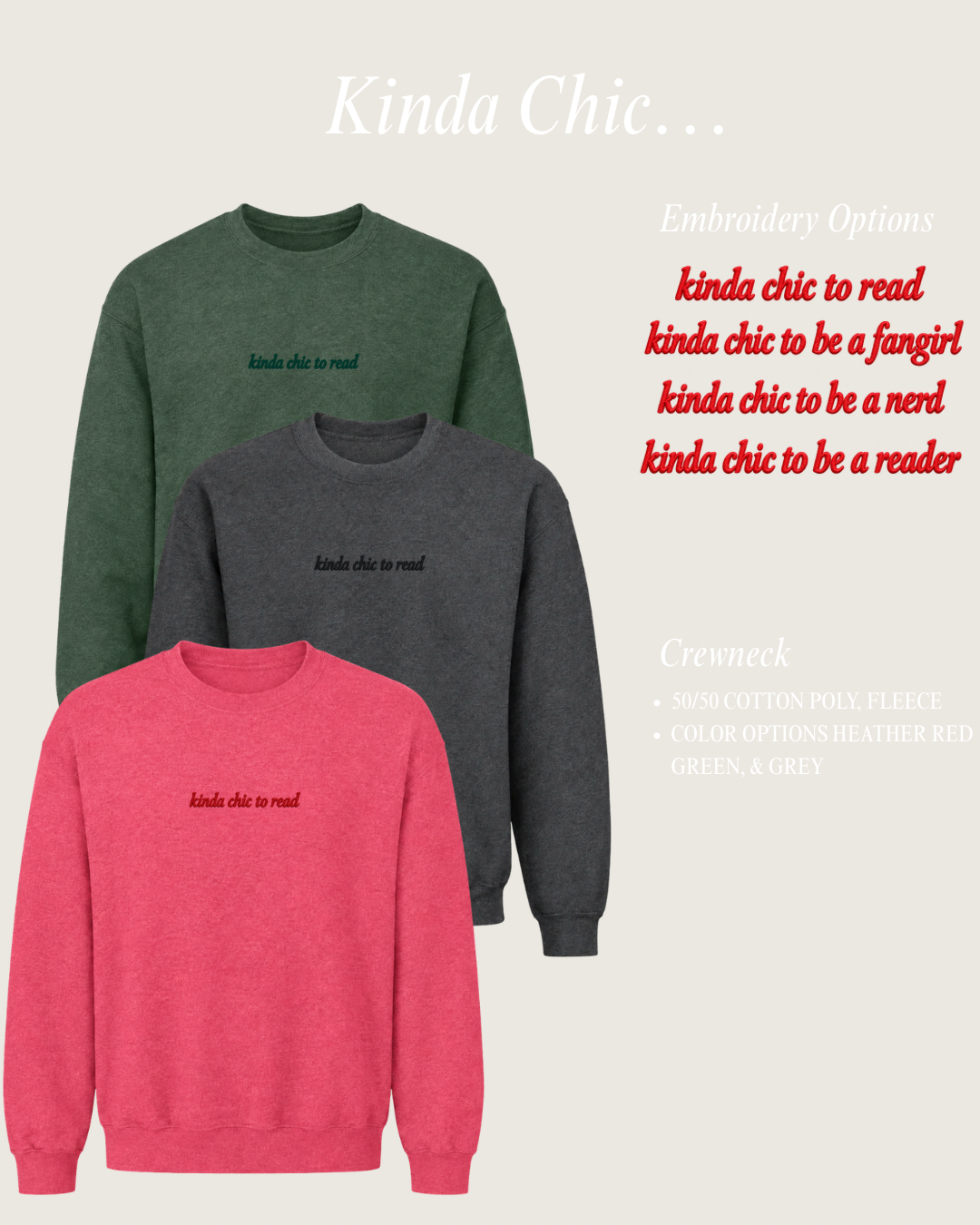 Kinda Chic Crewneck