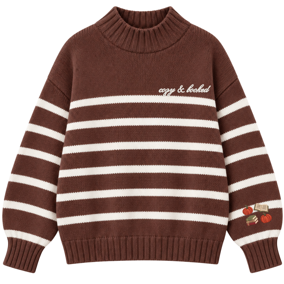 Rollneck Sweater Cozy & Booked