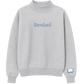 Booked Mock-neck Crewneck