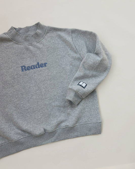Reader Mock-neck Crewneck