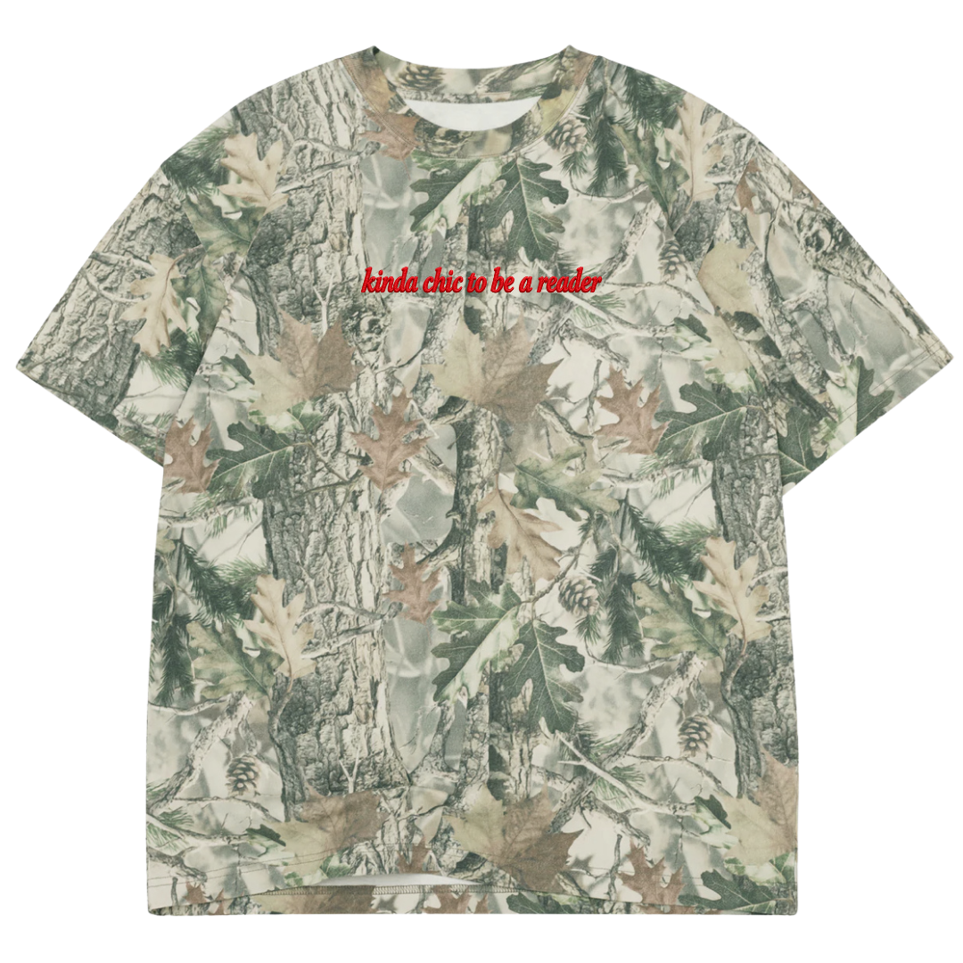 Camo Kinda Chic Oversized Tee