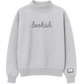 Bookish Mock Neck Crewneck