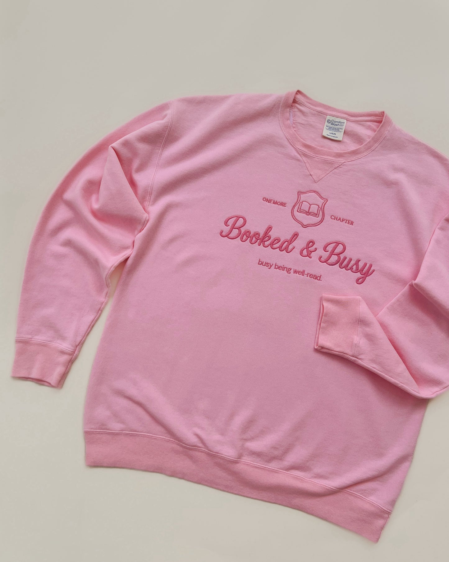 Booked & Busy Crewneck
