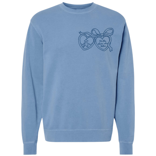 Stars who Listen Locket Crewneck