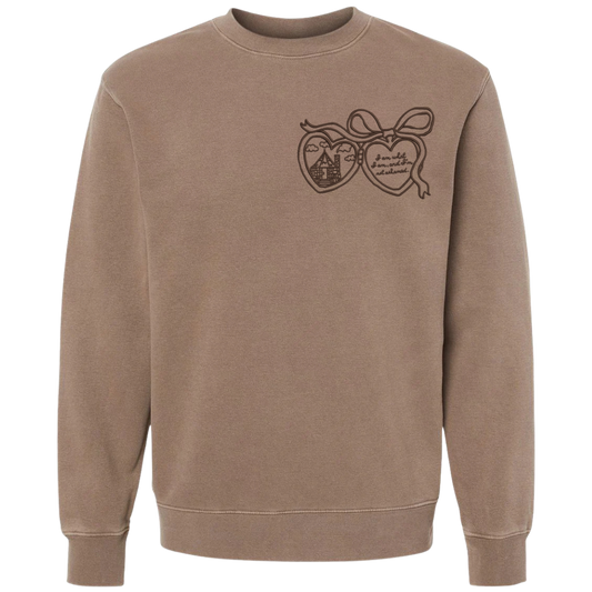 Hagrid’s Hut Locket Crewneck & Hoodie