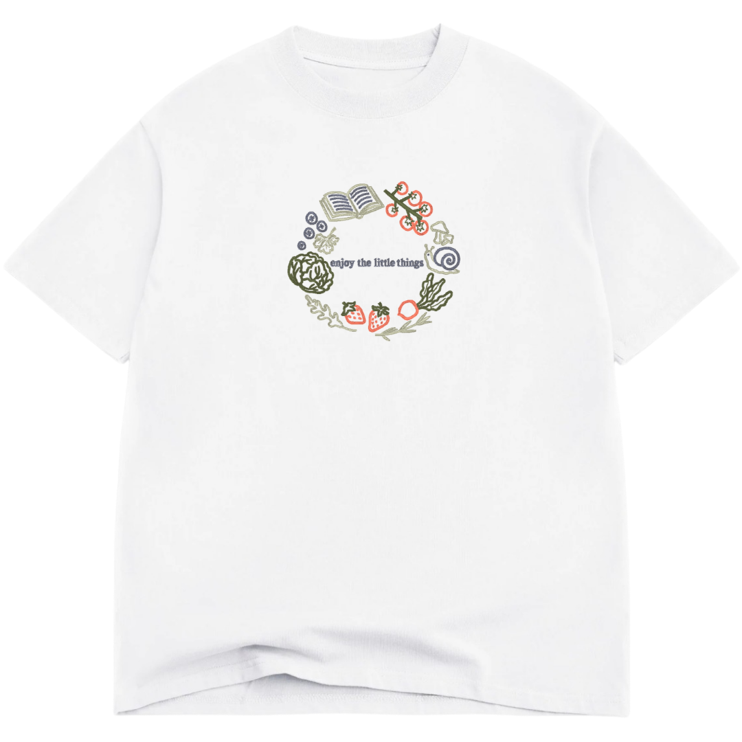 Enjoy Little Things Oversized Boxy Tee