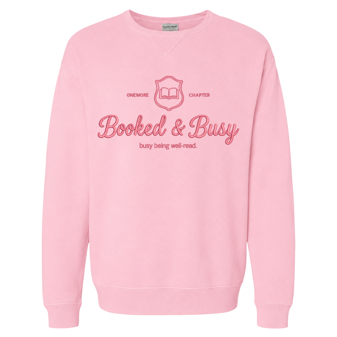 Booked & Busy Crewneck