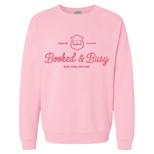 Booked & Busy Crewneck