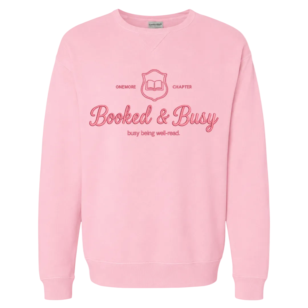 Booked & Busy Crewneck