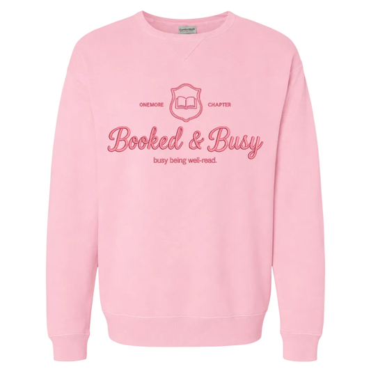 Booked & Busy Crewneck