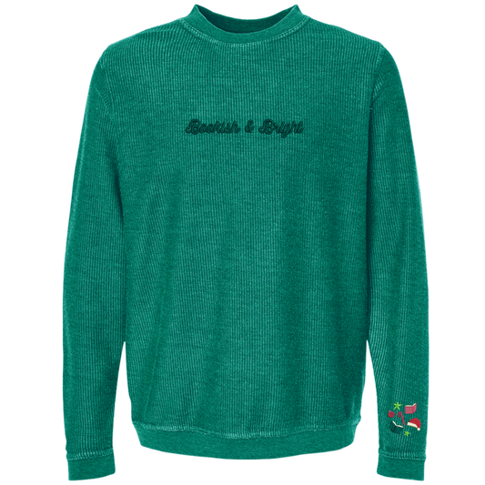 Bookish & Bright Corduroy Crewneck