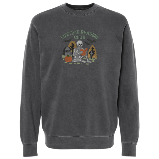 Skeleton Lifetime Readers Club Crewneck