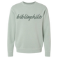 Embroidered Bibliophile Crewneck