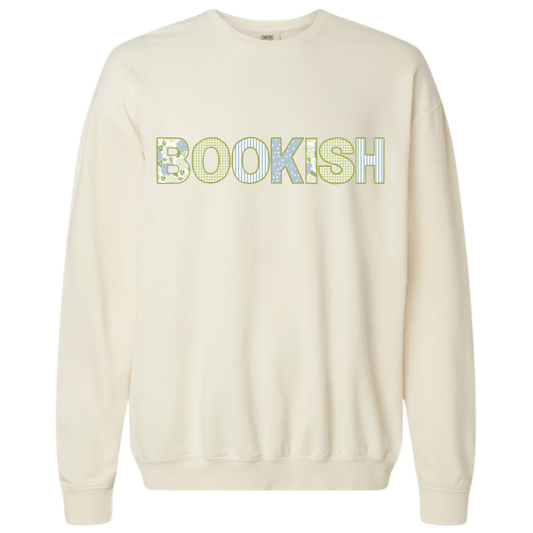 Printed Bookish Crewneck