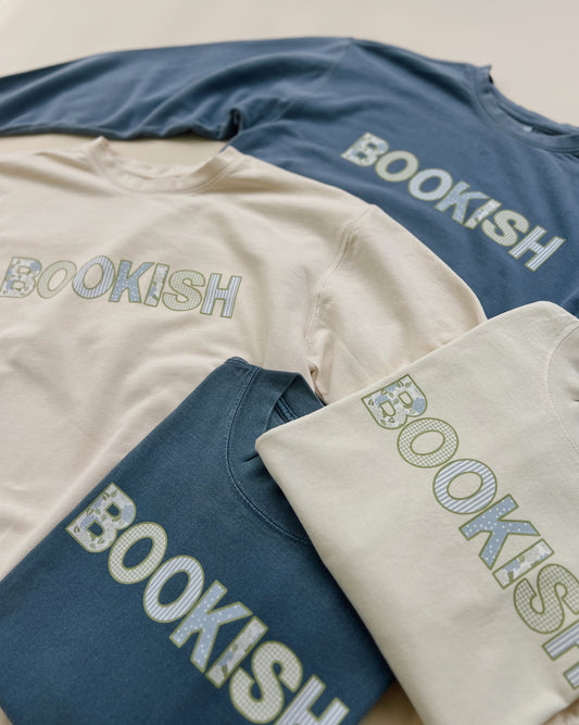 Printed Bookish Crewneck