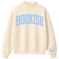 Printed Bookish Mock Neck Crewneck