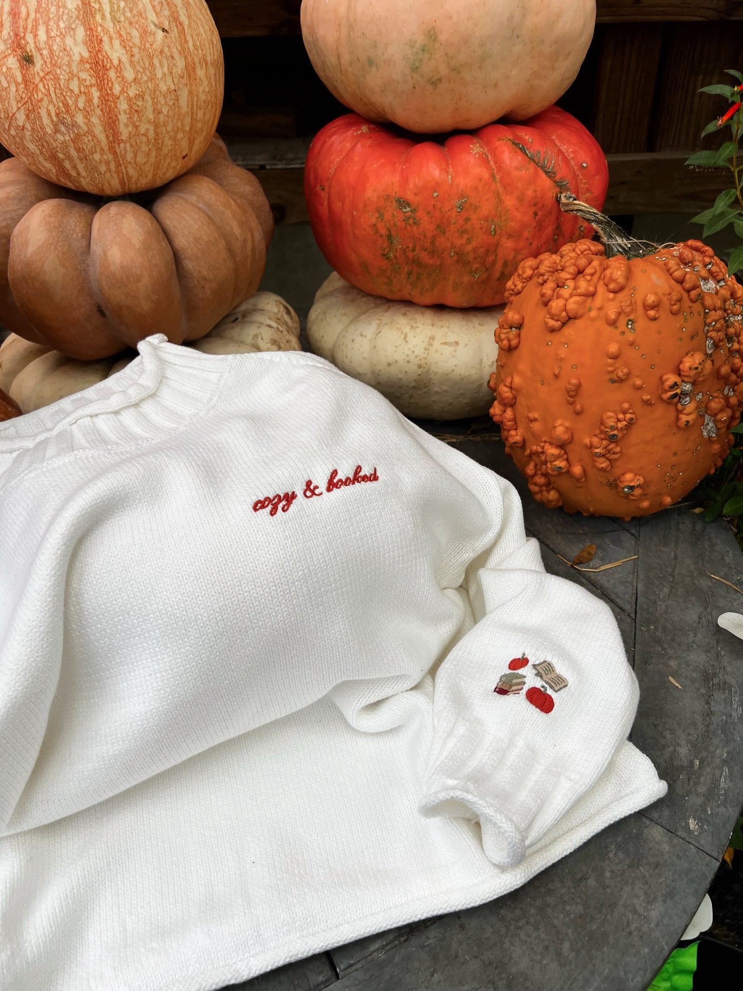 Rollneck Sweater Cozy & Booked