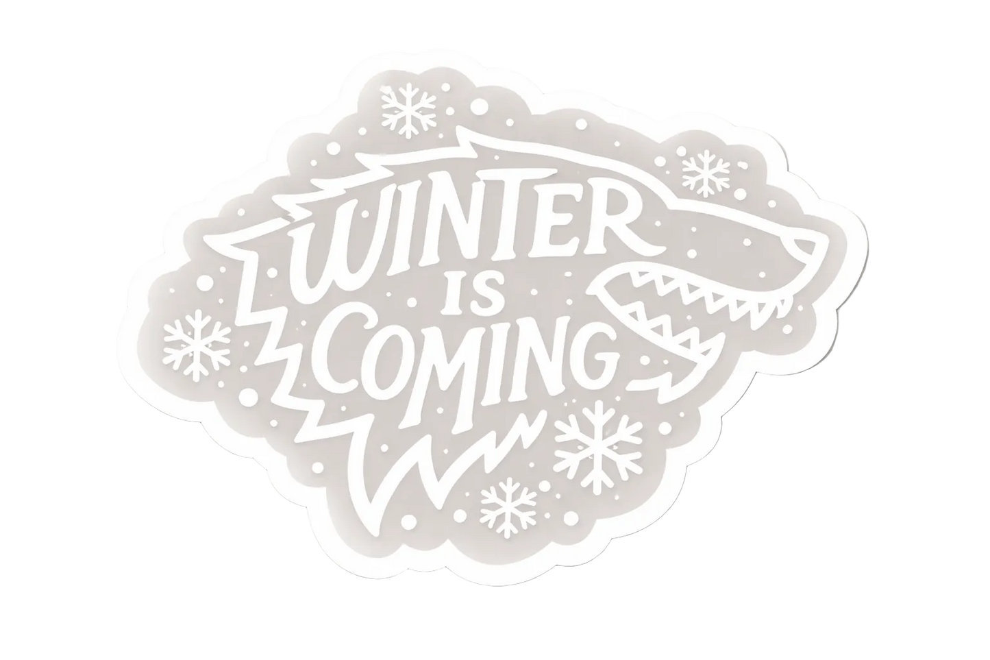 Winter is Coming Sticker