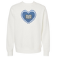 Appliqué Heart Books Crewneck