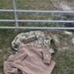 Printed Bookish Camo Crewnecks