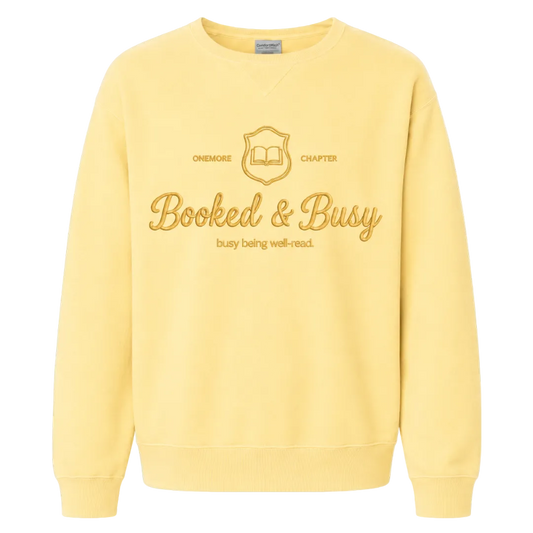 Booked & Busy Crewneck