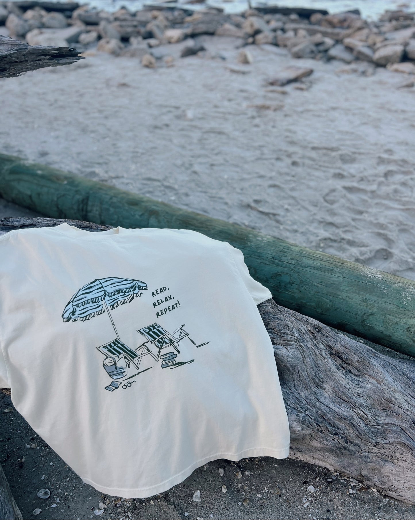 Read, Relax, Repeat! Boxy Tee