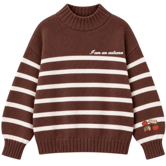 Rollneck Sweater I am an Autumn