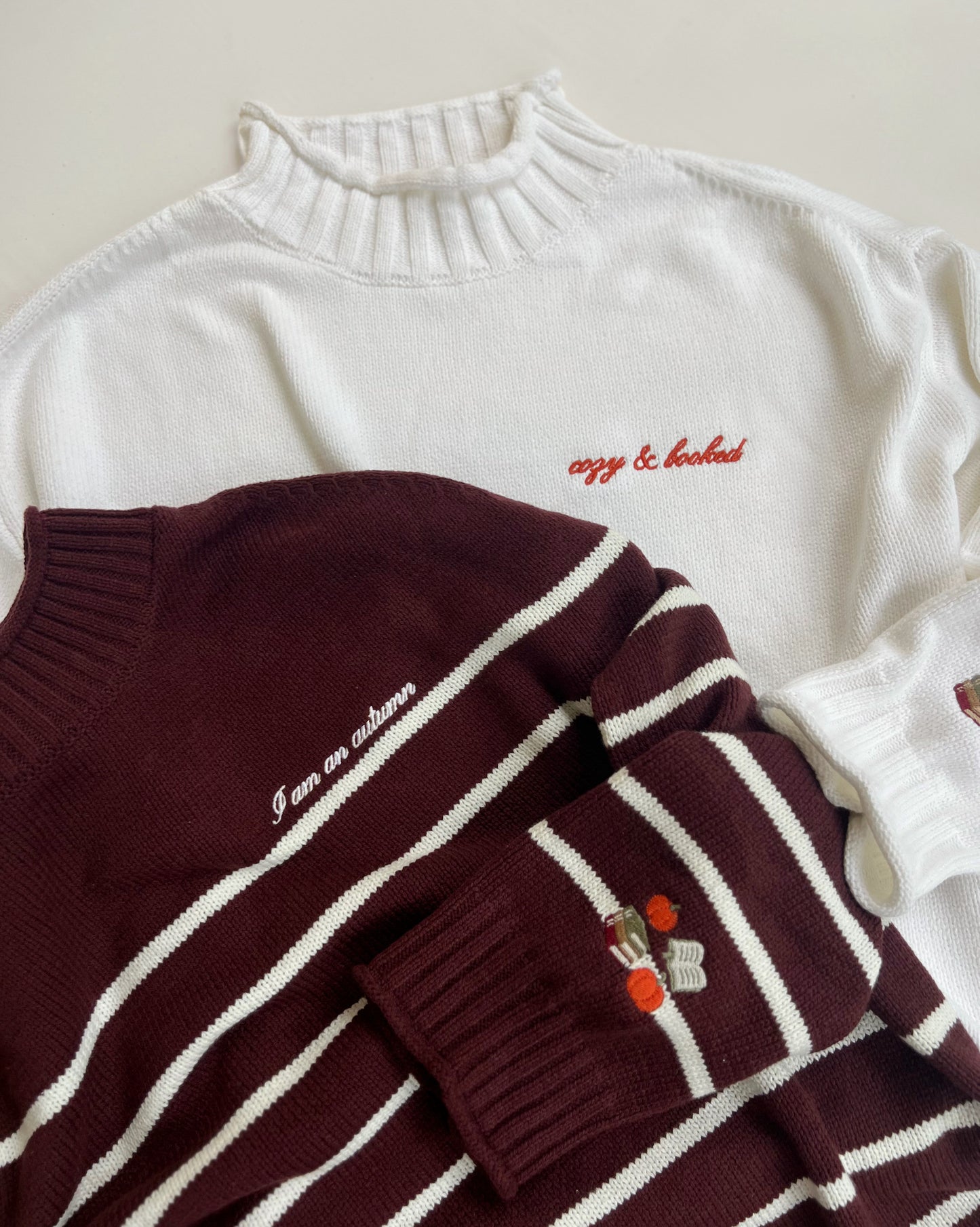 Rollneck Sweater I am an Autumn