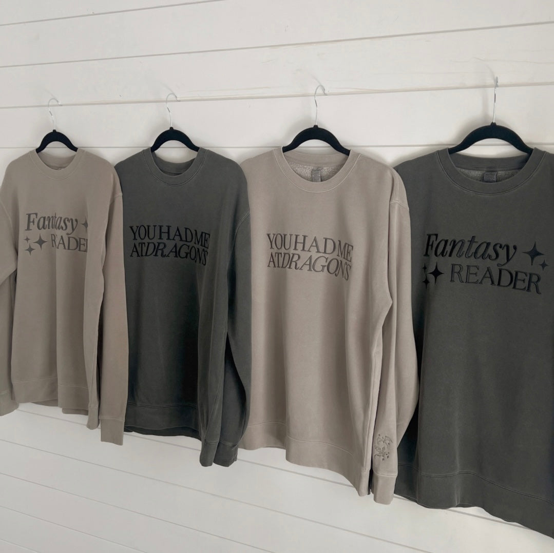 Fantasy Reader Crewnecks