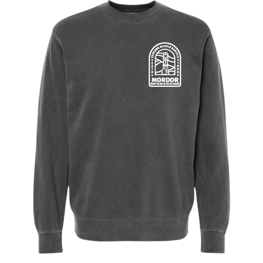 Mordor Location Crewnecks