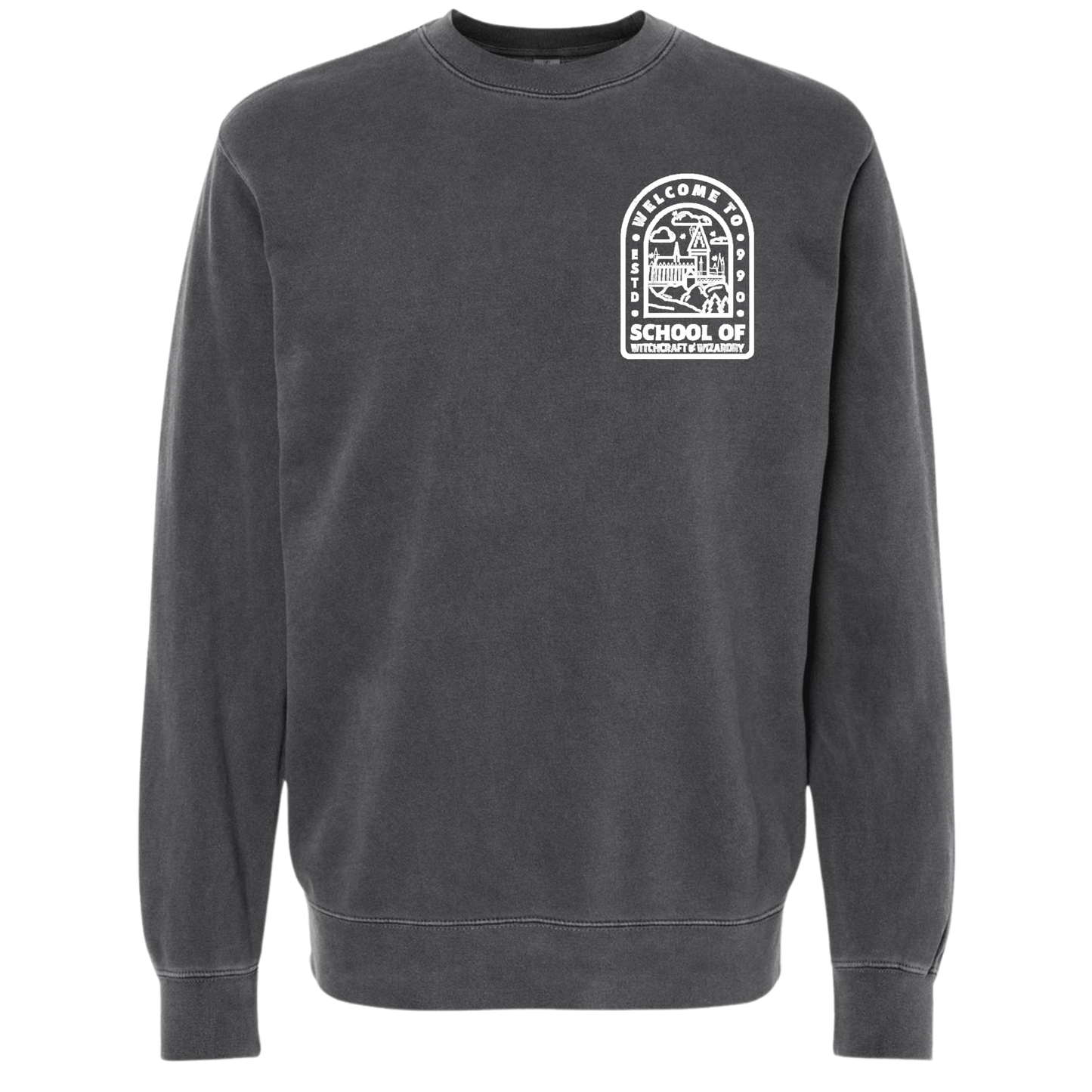 School of Witchcraft & Wizardy Location Crewnecks