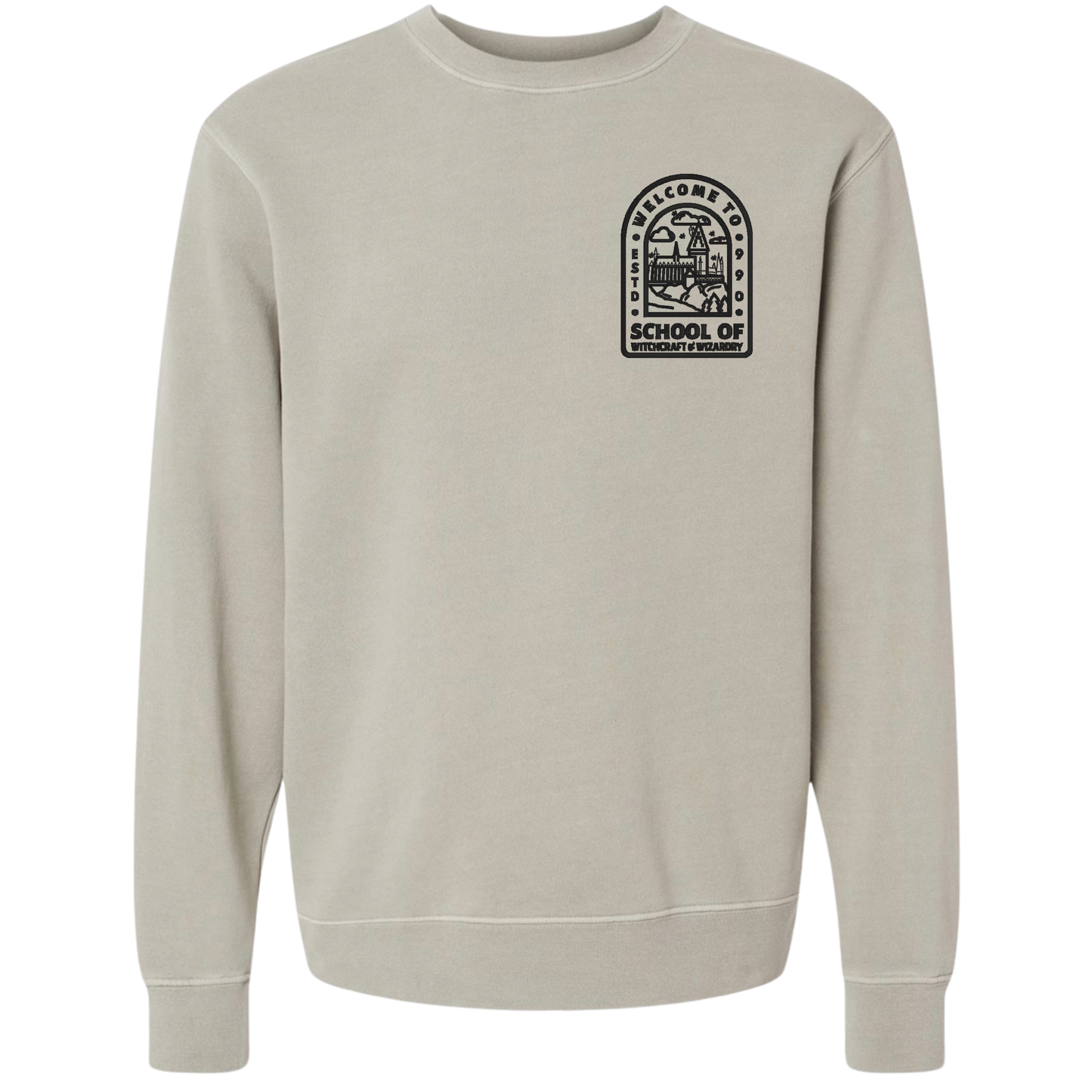 School of Witchcraft & Wizardy Location Crewnecks