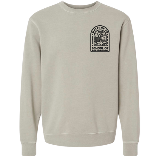 School of Witchcraft & Wizardy Location Crewnecks