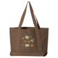 Bookish Fall Canvas Tote