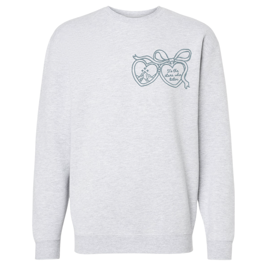 Stars who Listen Locket Crewneck