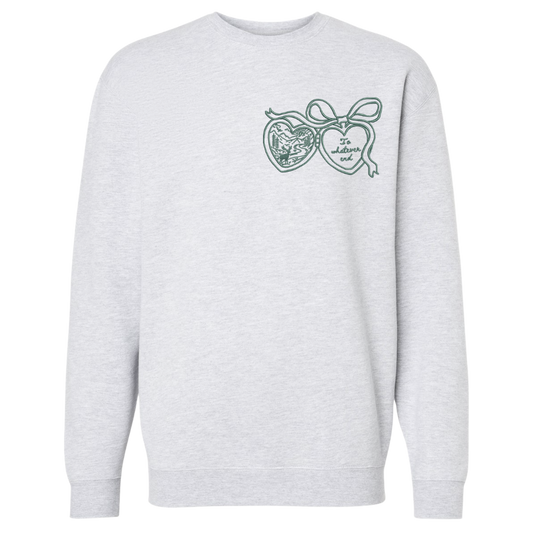 To Whatever End Locket Crewneck