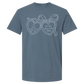 Printed Stars who Listen Locket Tee