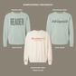 Embroidered Bibliophile Crewneck